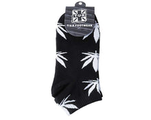Load image into Gallery viewer, Black &amp; White Weed Women’s Sock
